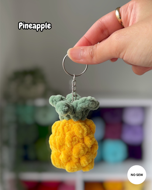 15-in-1 Fruit Keychains Bundle