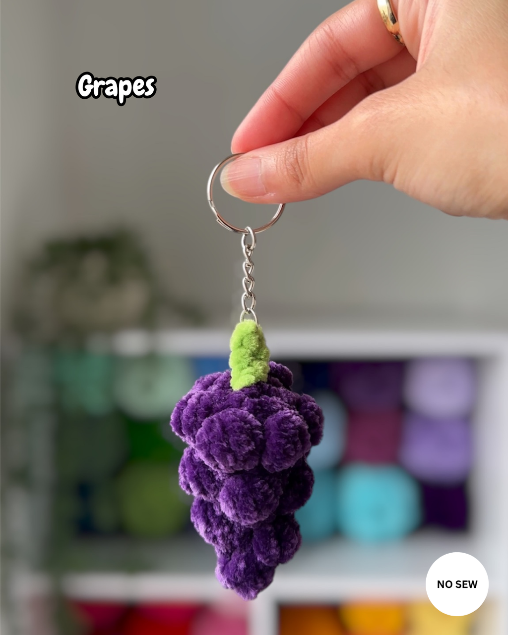 15-in-1 Fruit Keychains Bundle