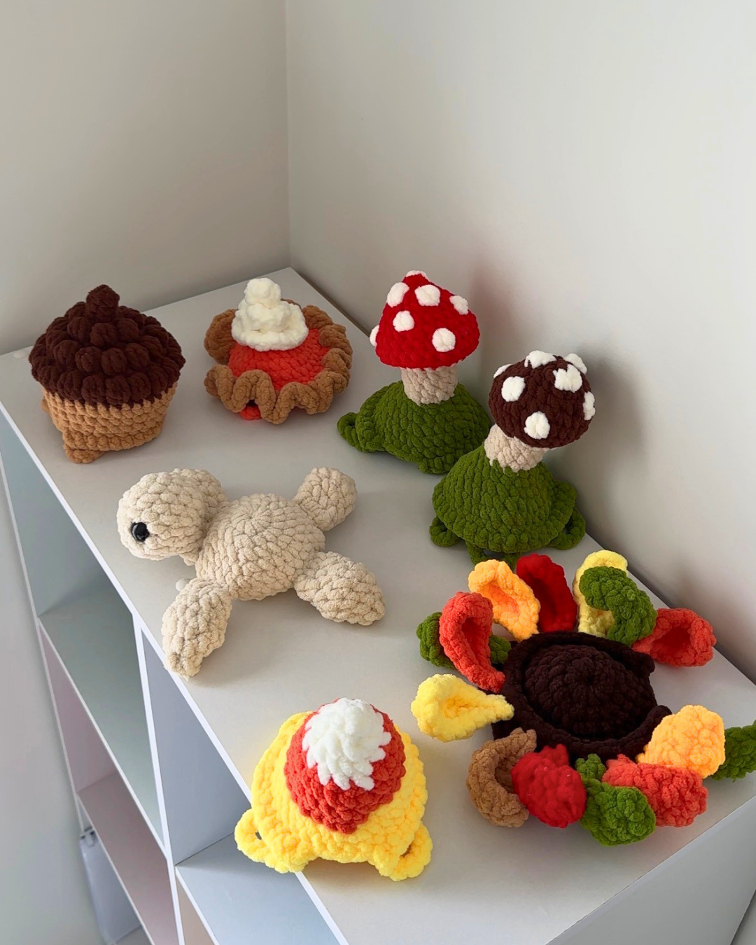 Autumn Turtle Removable Shells