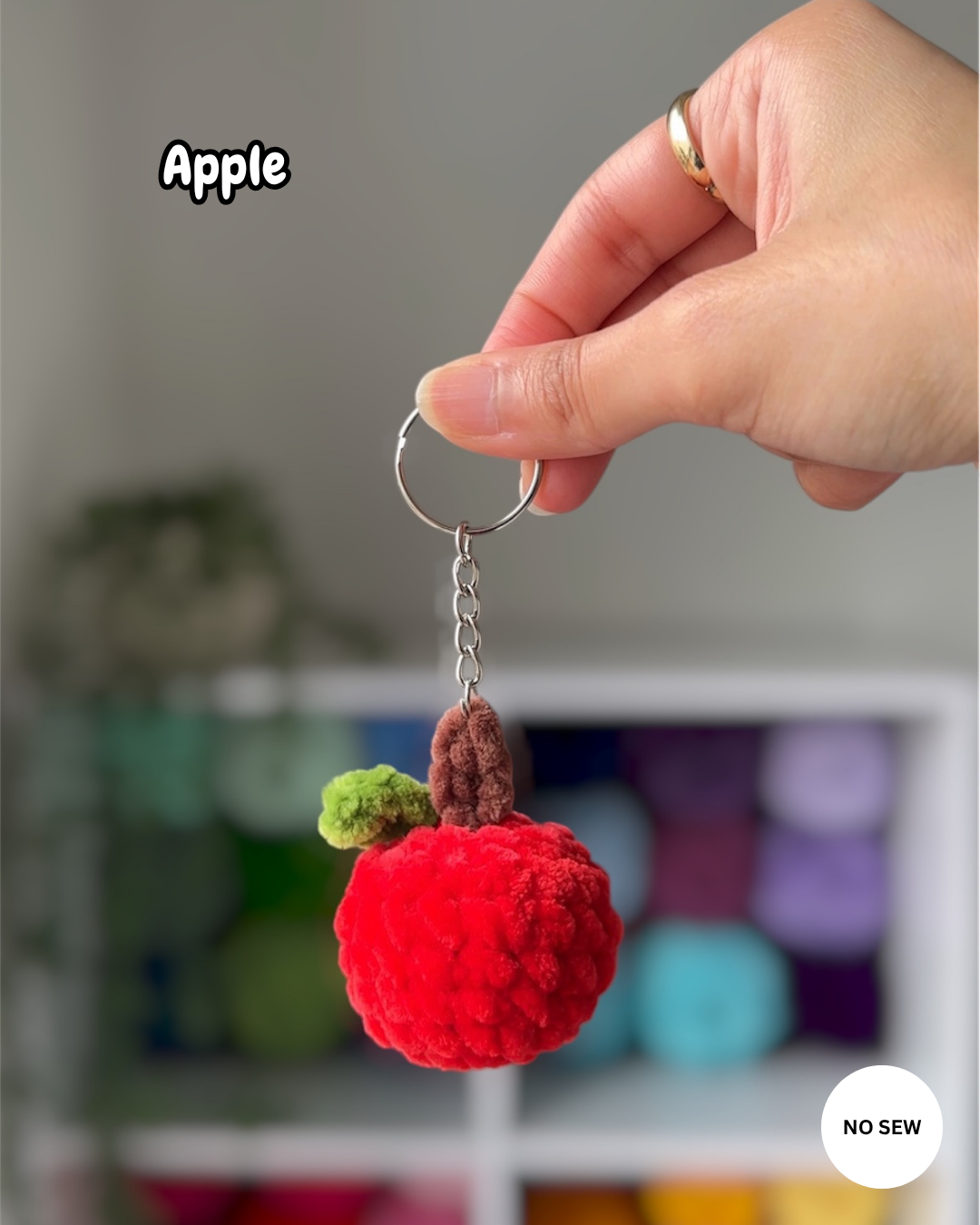 15-in-1 Fruit Keychains Bundle