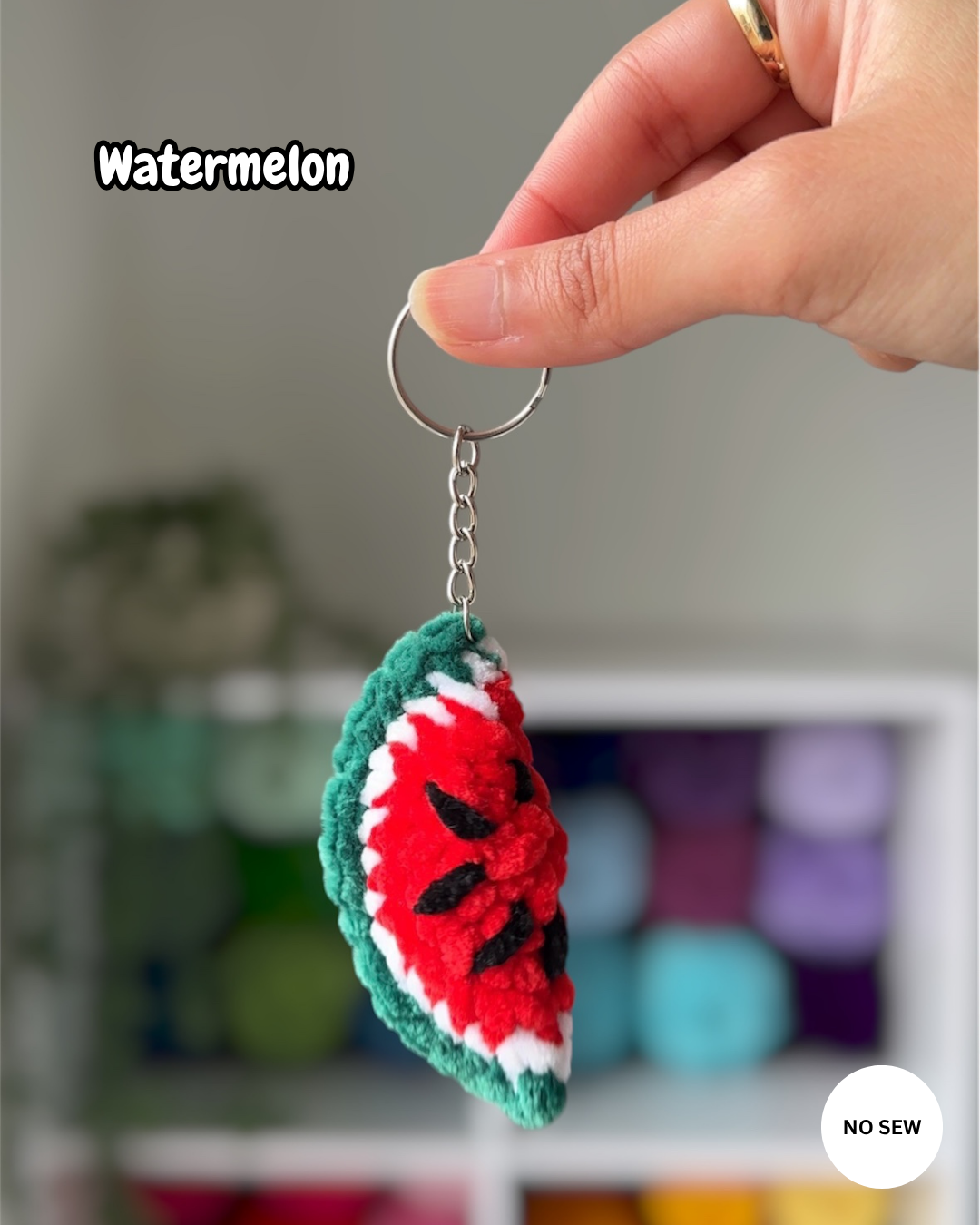 15-in-1 Fruit Keychains Bundle