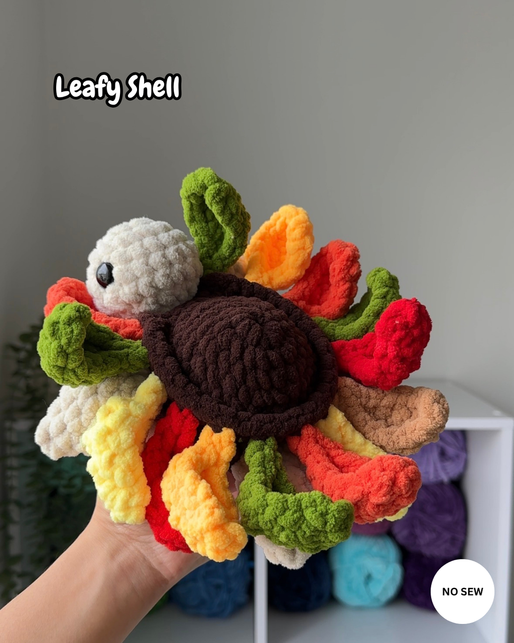 Autumn Turtle Removable Shells