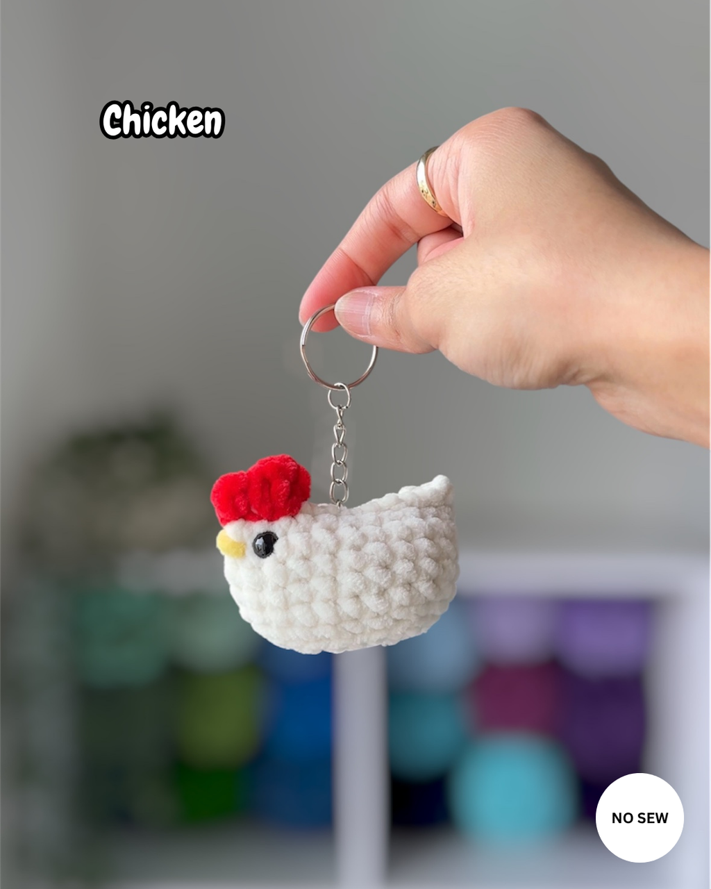 16-in-1 Animal Keychains Bundle