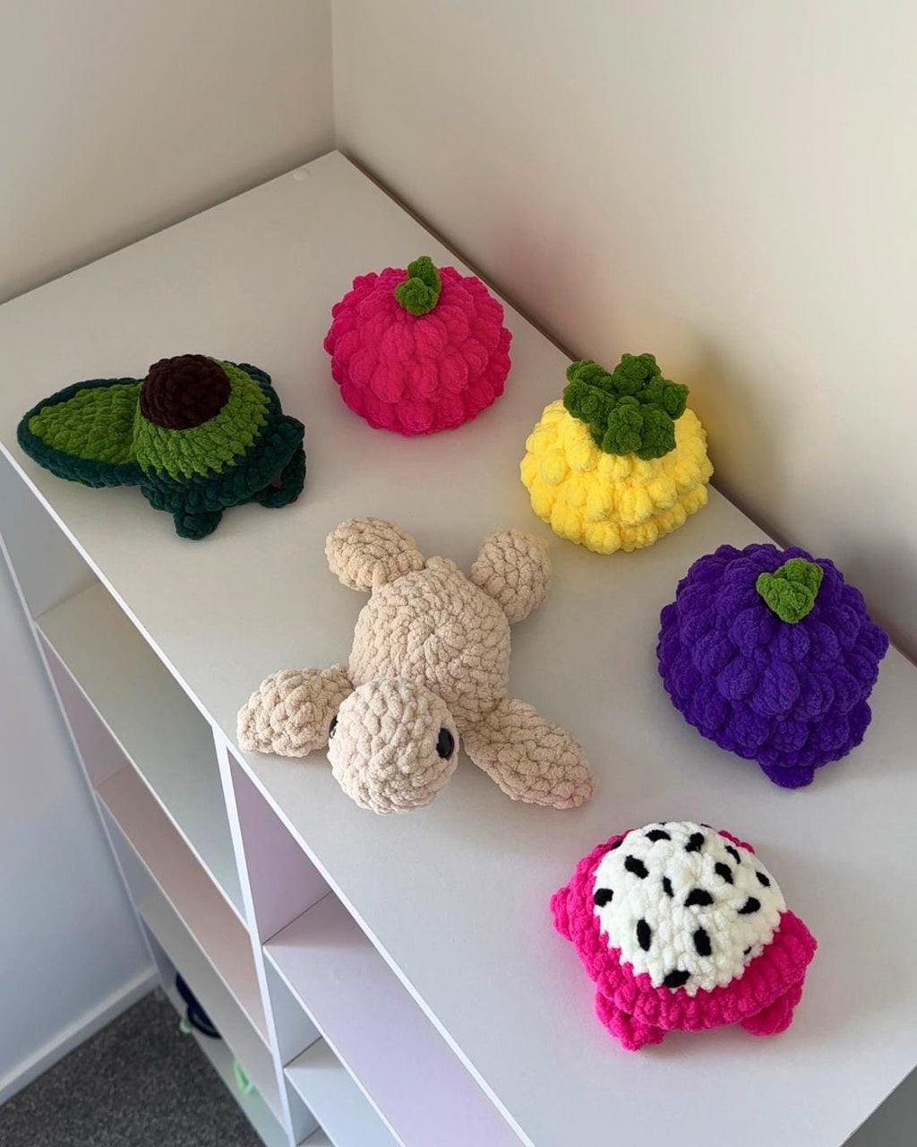 Fruit Turtle Removable Shells Part 2