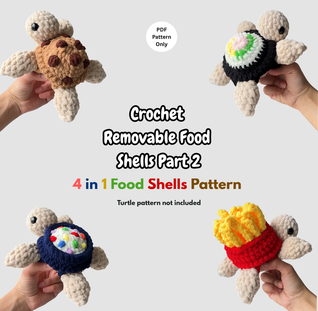 Food Turtle Removable Shell Part 2