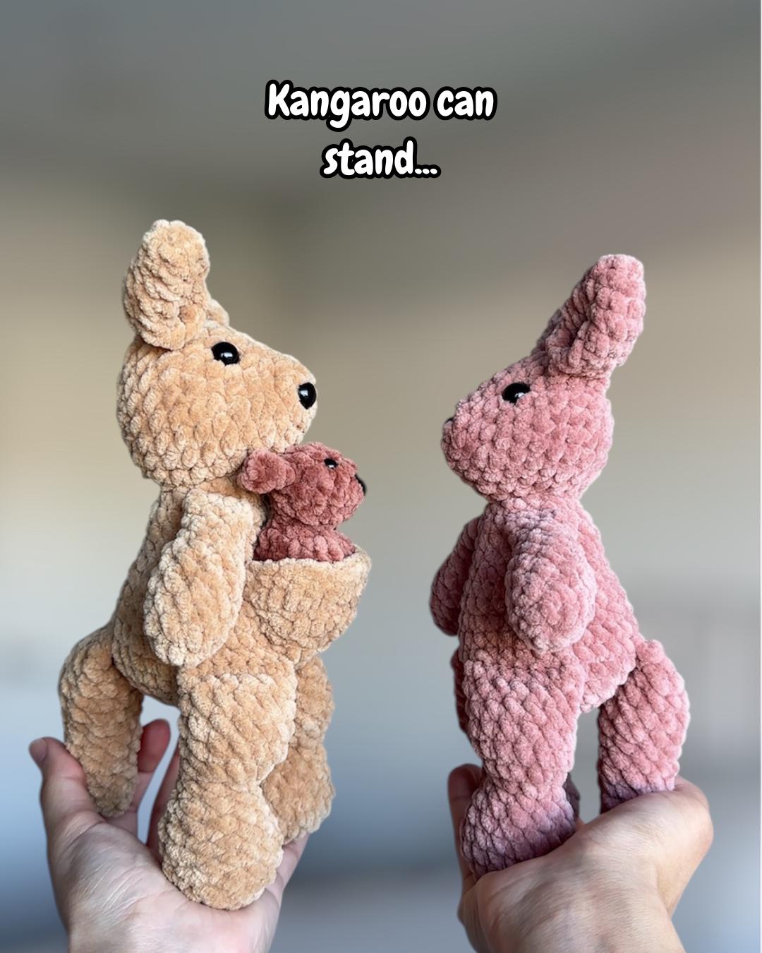 Kangaroo Mama and Joey