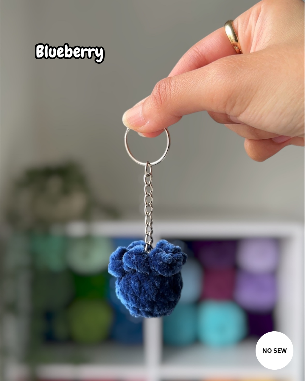 15-in-1 Fruit Keychains Bundle