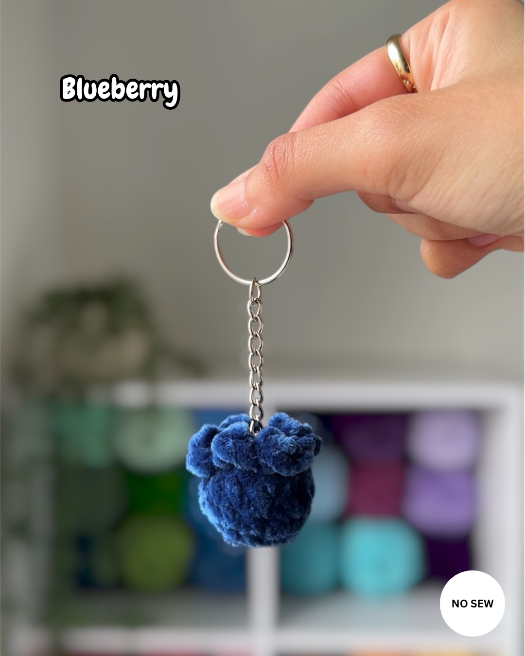 15-in-1 Fruit Keychains Bundle