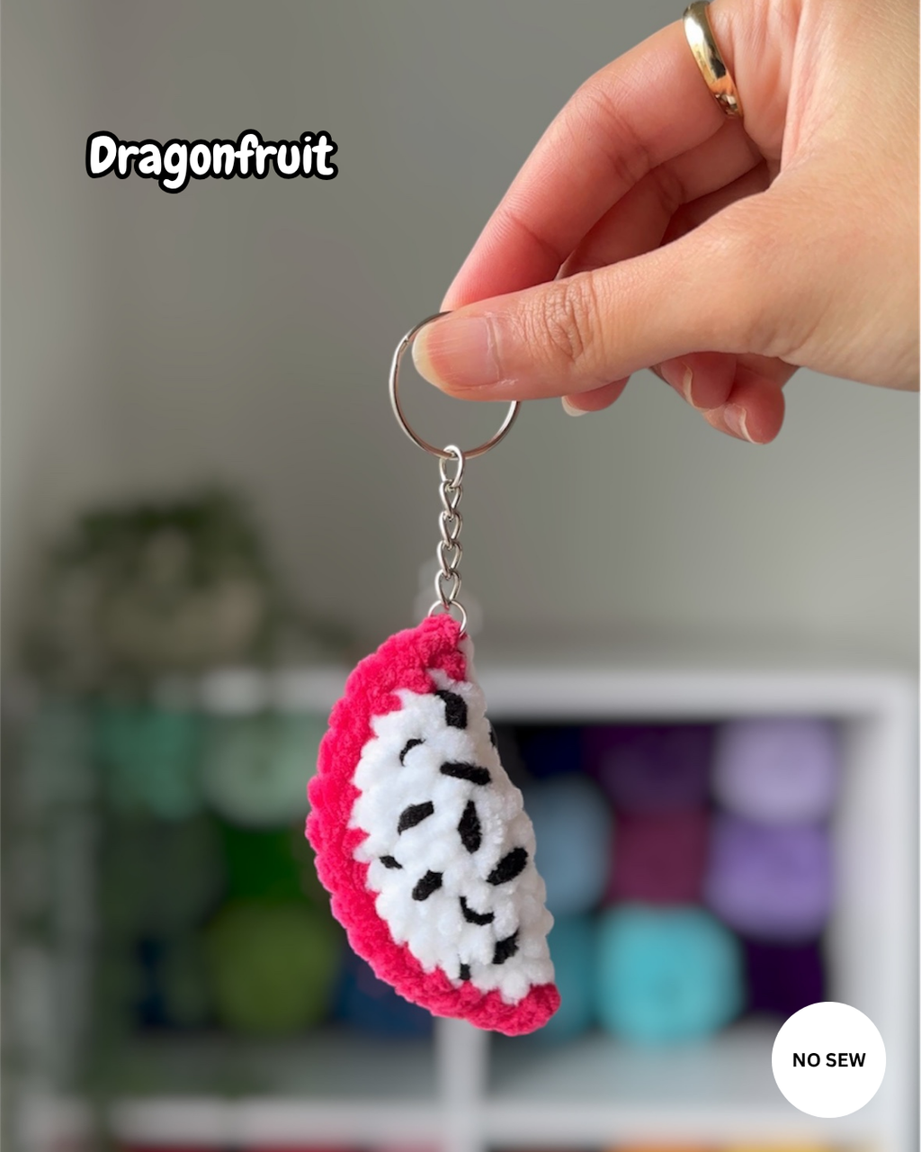 15-in-1 Fruit Keychains Bundle