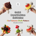 Autumn Turtle Removable Shells