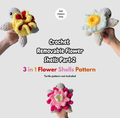 Flower Turtle Removable Shells Part 2
