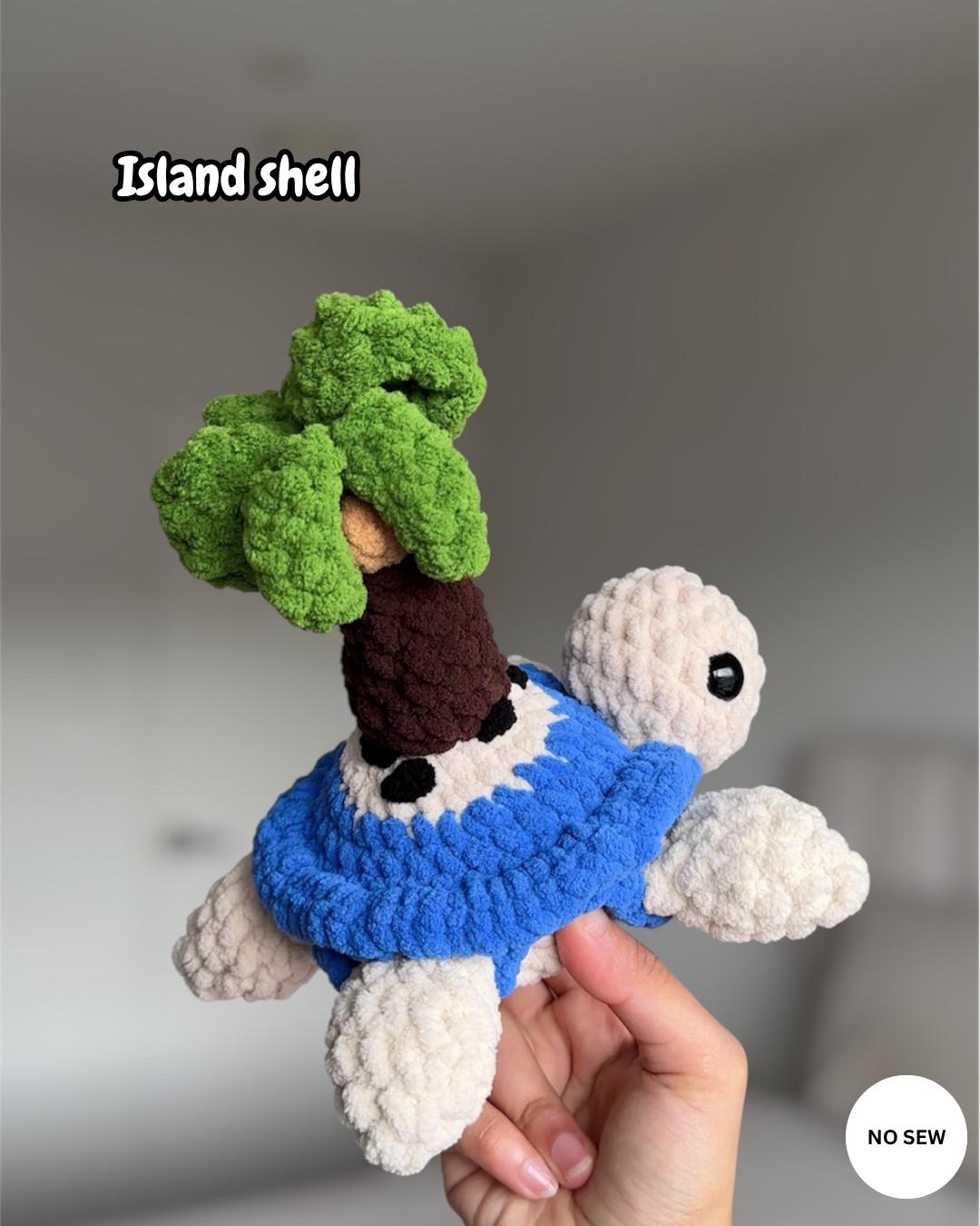Summer Turtle Removable Shells