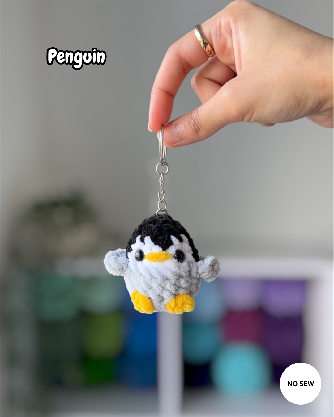16-in-1 Animal Keychains Bundle