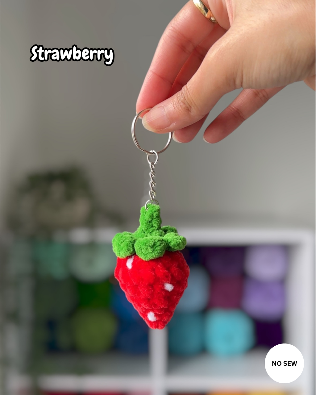 15-in-1 Fruit Keychains Bundle