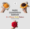 Flower Turtle Removable Shells Part 1