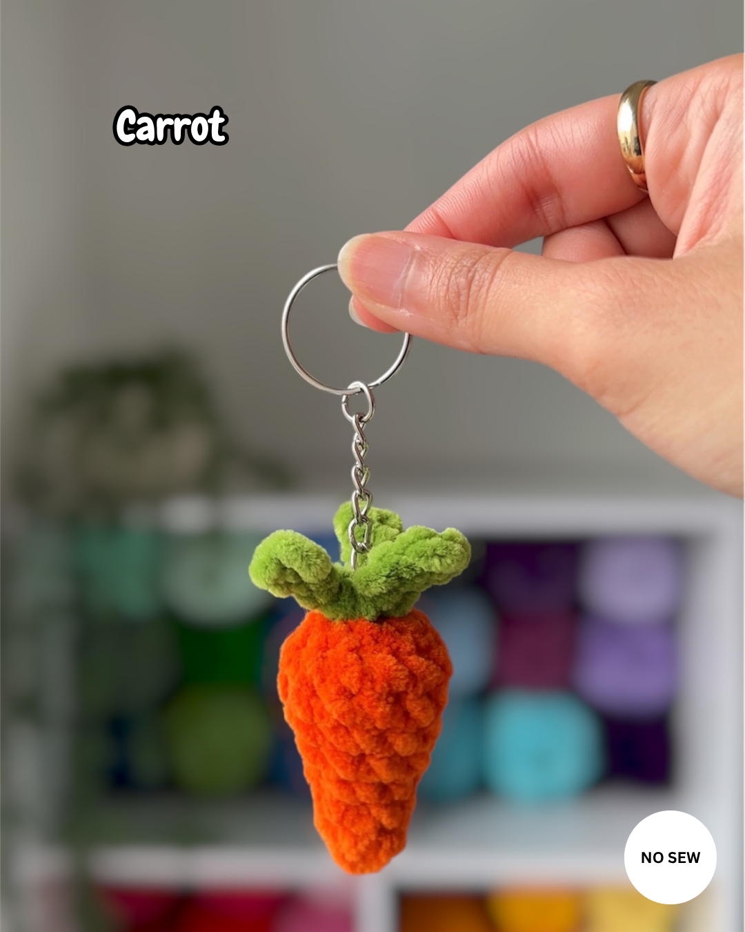 15-in-1 Fruit Keychains Bundle