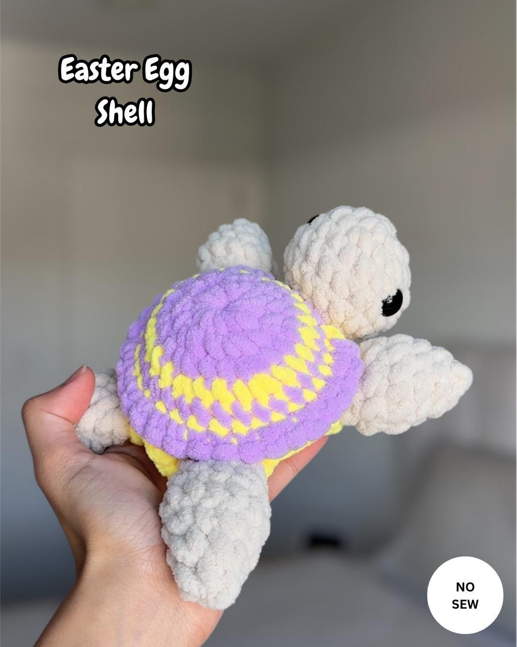 Easter Turtle Removable Shells