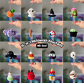 16-in-1 Halloween Keychains Bundle