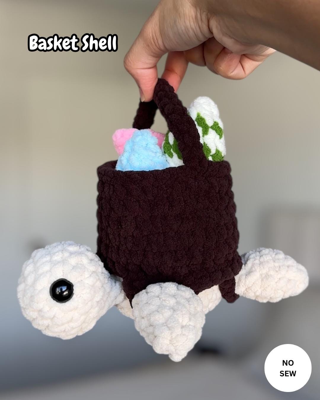 Easter Turtle Removable Shells