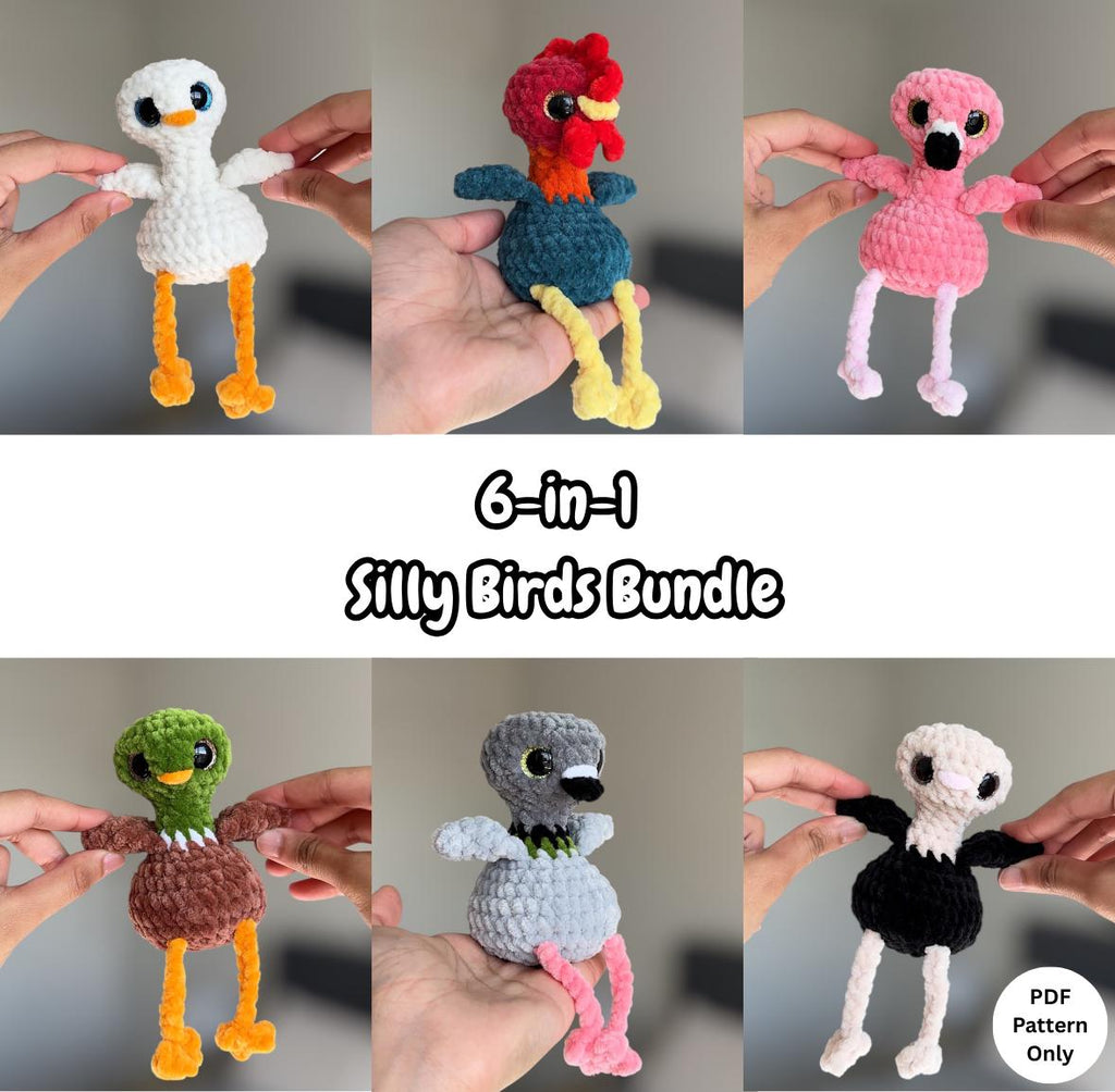 6-in-1 Silly Birds Bundle