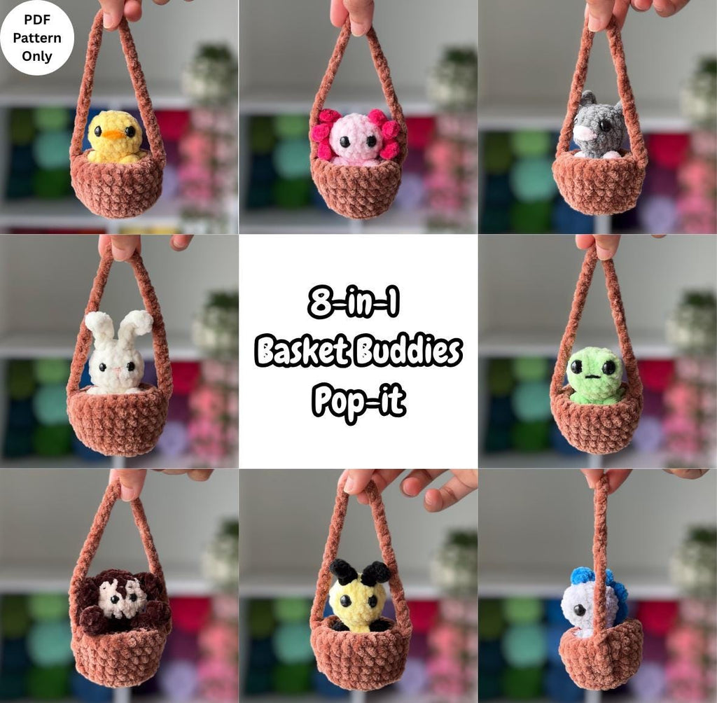 8-in-1 Basket Buddies Pop-it Bundle